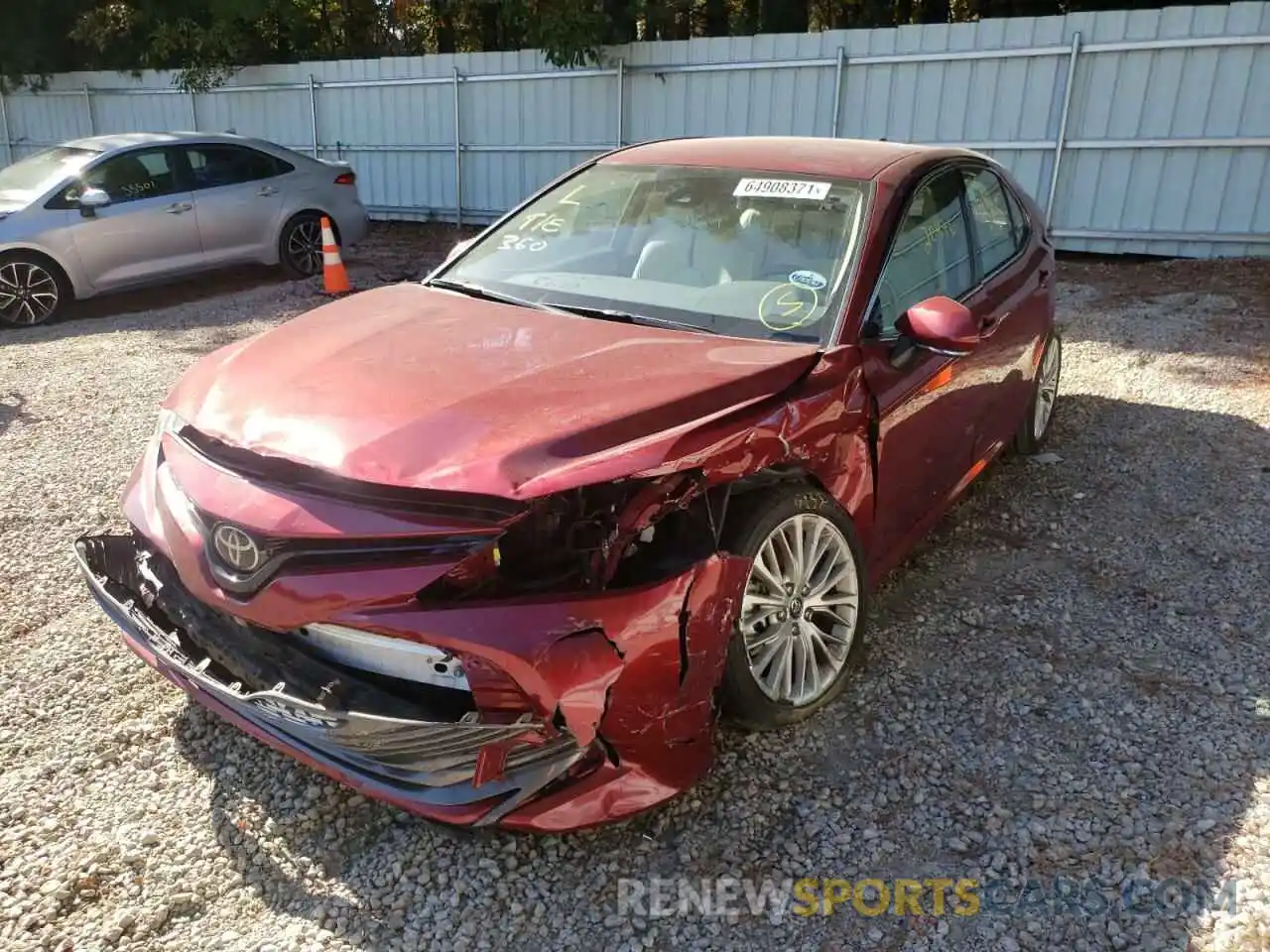 9 Photograph of a damaged car 4T1B11HK4KU693891 TOYOTA CAMRY 2019