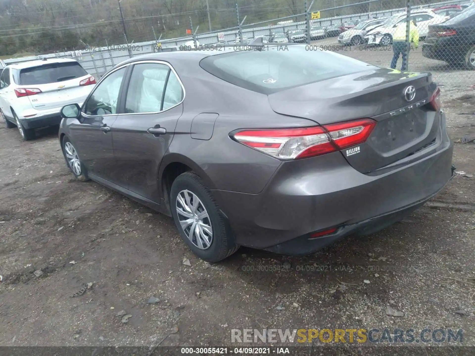 3 Photograph of a damaged car 4T1B11HK4KU694989 TOYOTA CAMRY 2019