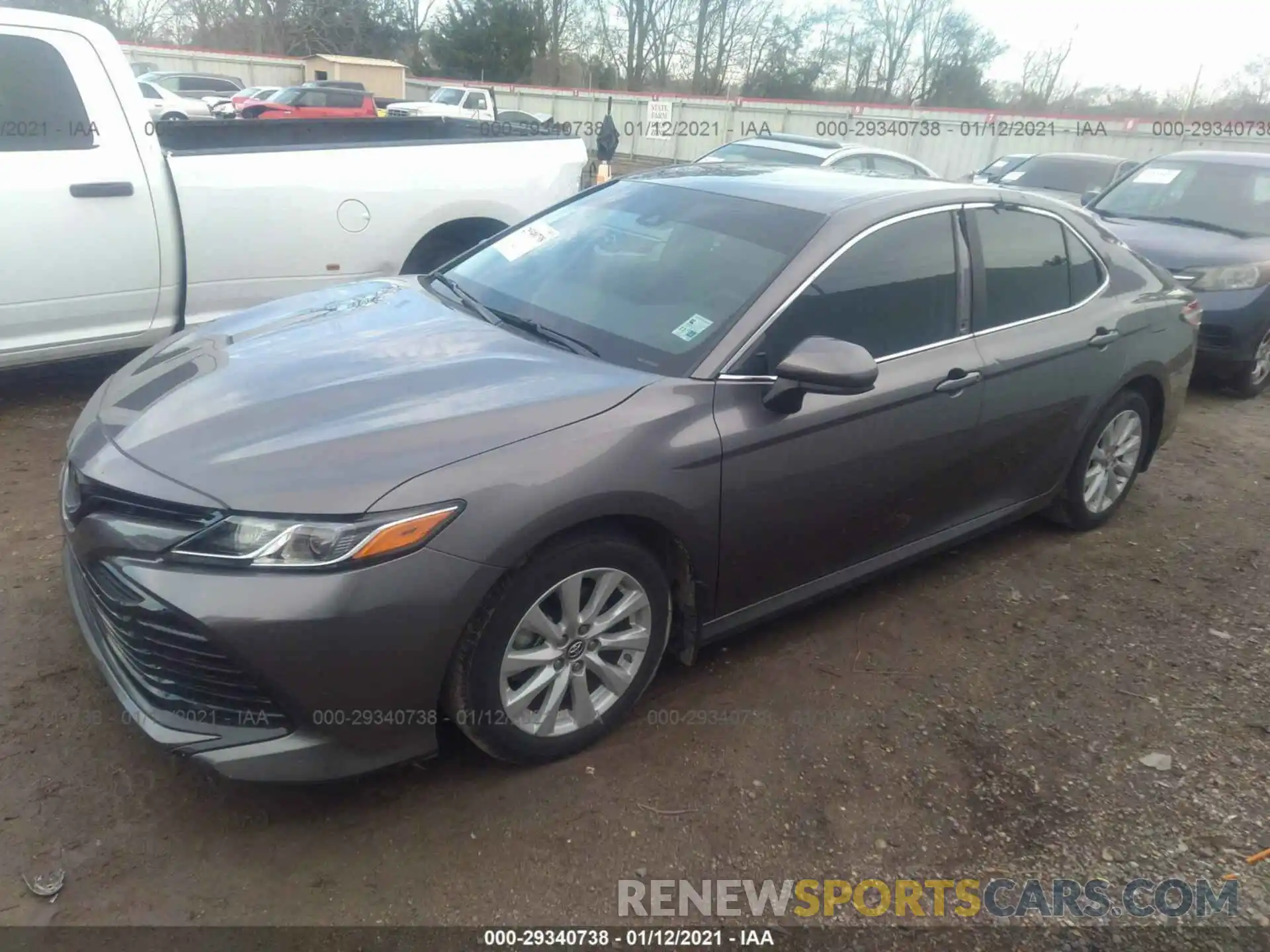 2 Photograph of a damaged car 4T1B11HK4KU698511 TOYOTA CAMRY 2019