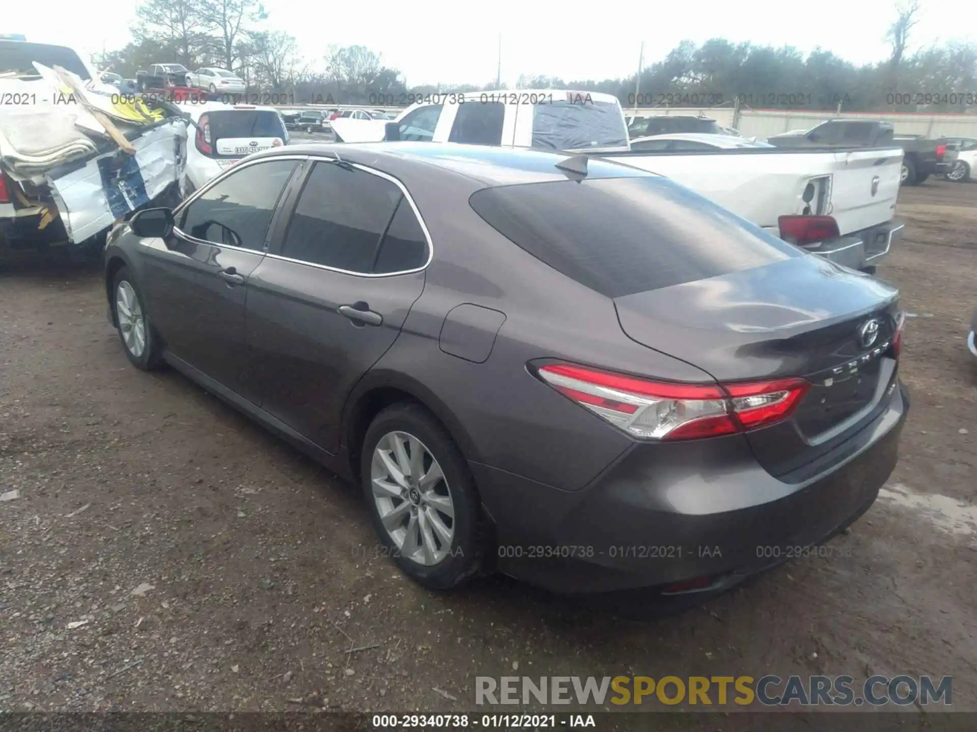 3 Photograph of a damaged car 4T1B11HK4KU698511 TOYOTA CAMRY 2019