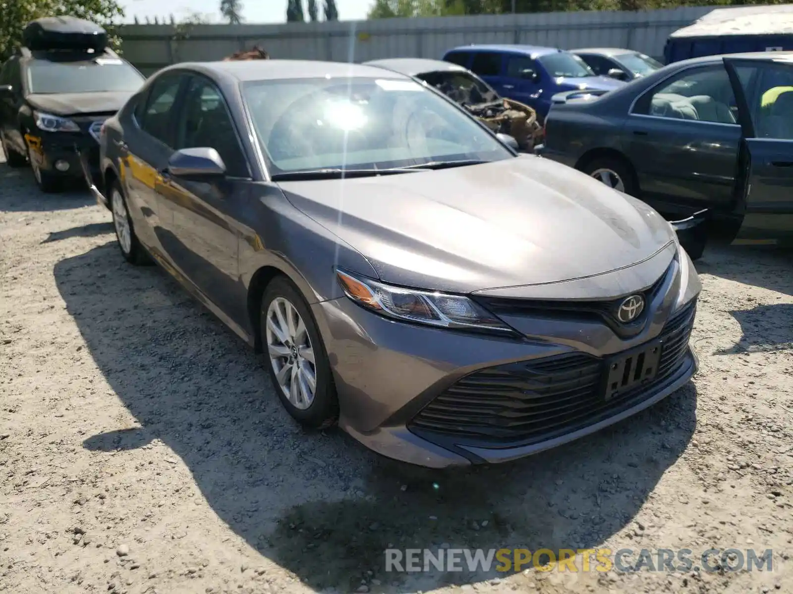 1 Photograph of a damaged car 4T1B11HK4KU701682 TOYOTA CAMRY 2019