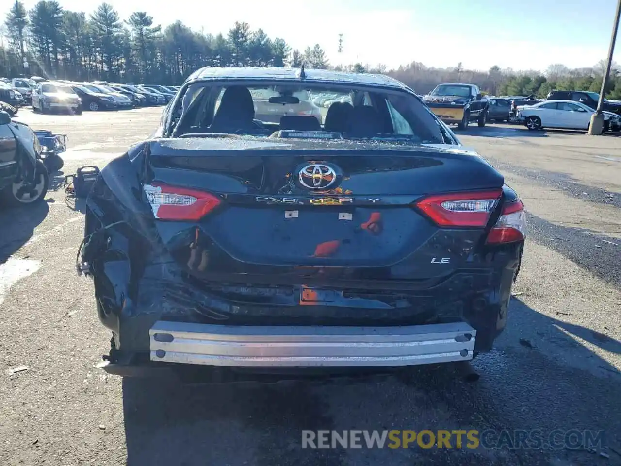 6 Photograph of a damaged car 4T1B11HK4KU703478 TOYOTA CAMRY 2019