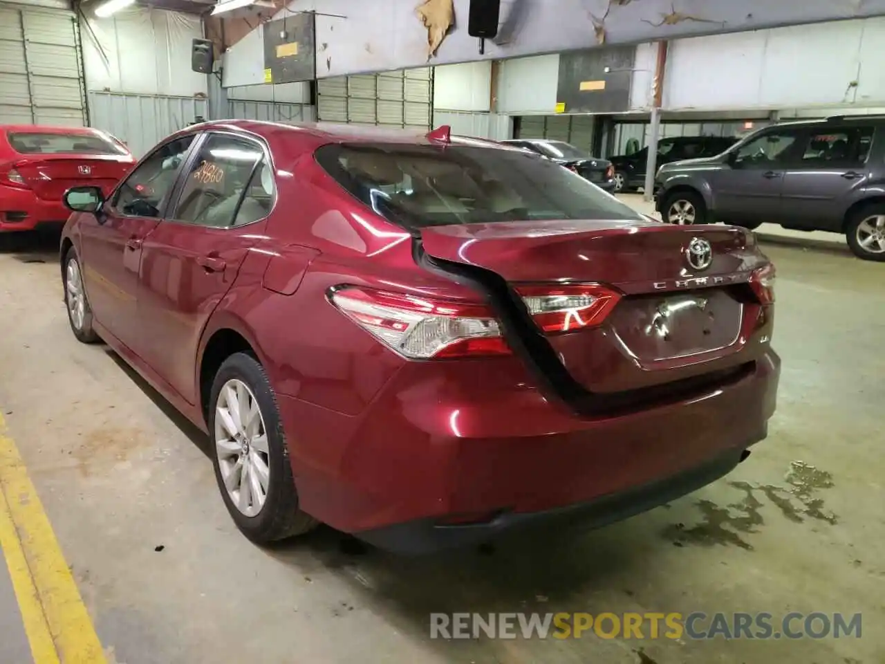 3 Photograph of a damaged car 4T1B11HK4KU704761 TOYOTA CAMRY 2019