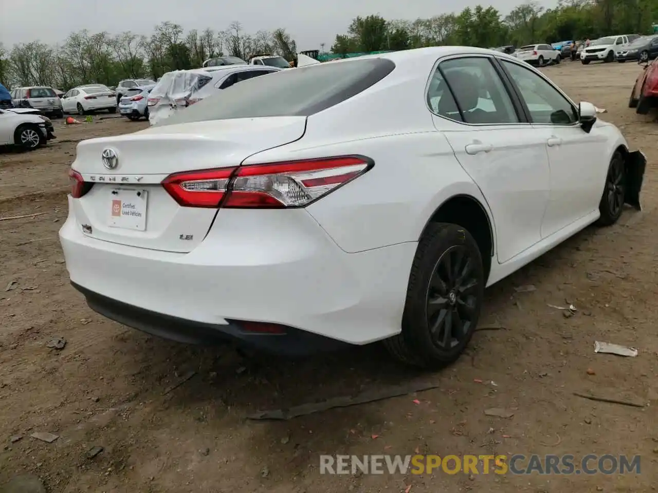 4 Photograph of a damaged car 4T1B11HK4KU705926 TOYOTA CAMRY 2019