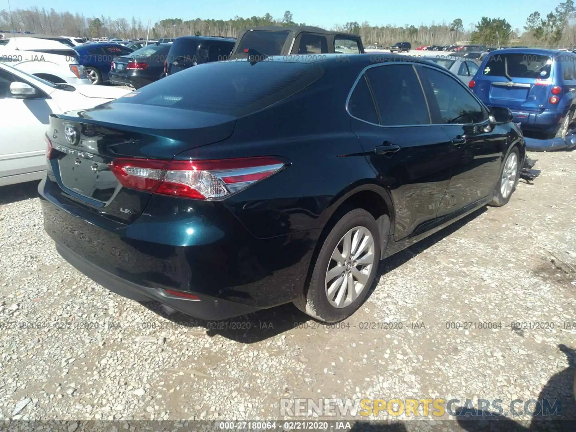 4 Photograph of a damaged car 4T1B11HK4KU707207 TOYOTA CAMRY 2019