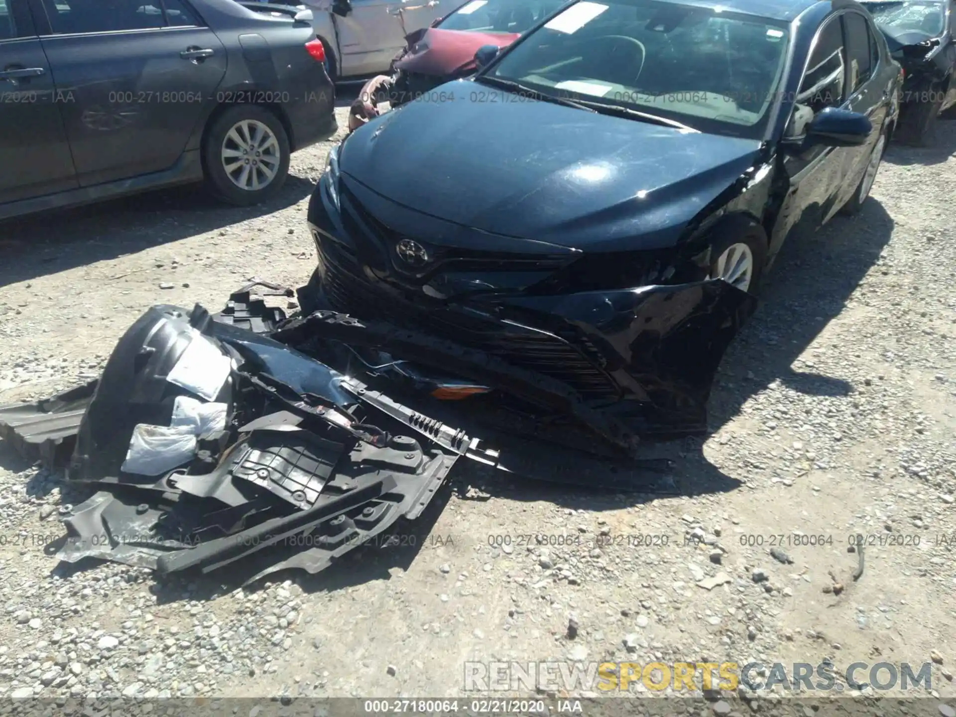 6 Photograph of a damaged car 4T1B11HK4KU707207 TOYOTA CAMRY 2019