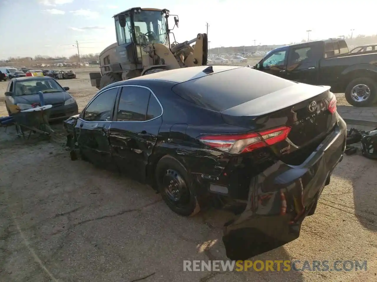 3 Photograph of a damaged car 4T1B11HK4KU708986 TOYOTA CAMRY 2019