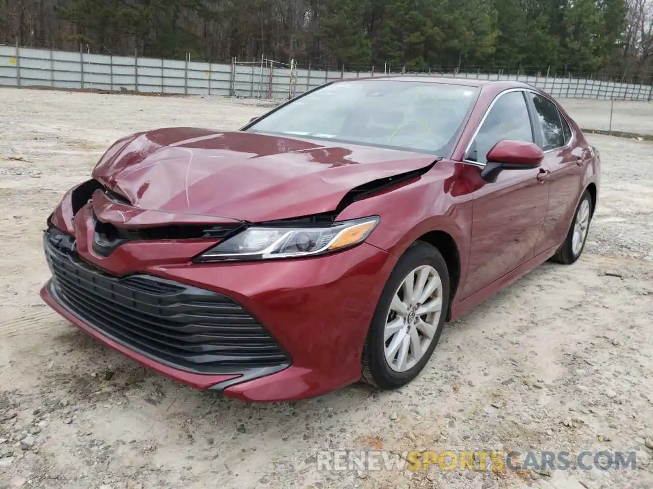 2 Photograph of a damaged car 4T1B11HK4KU709250 TOYOTA CAMRY 2019