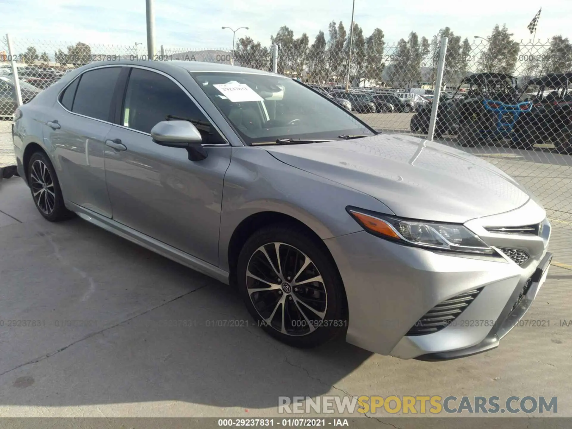1 Photograph of a damaged car 4T1B11HK4KU717669 TOYOTA CAMRY 2019