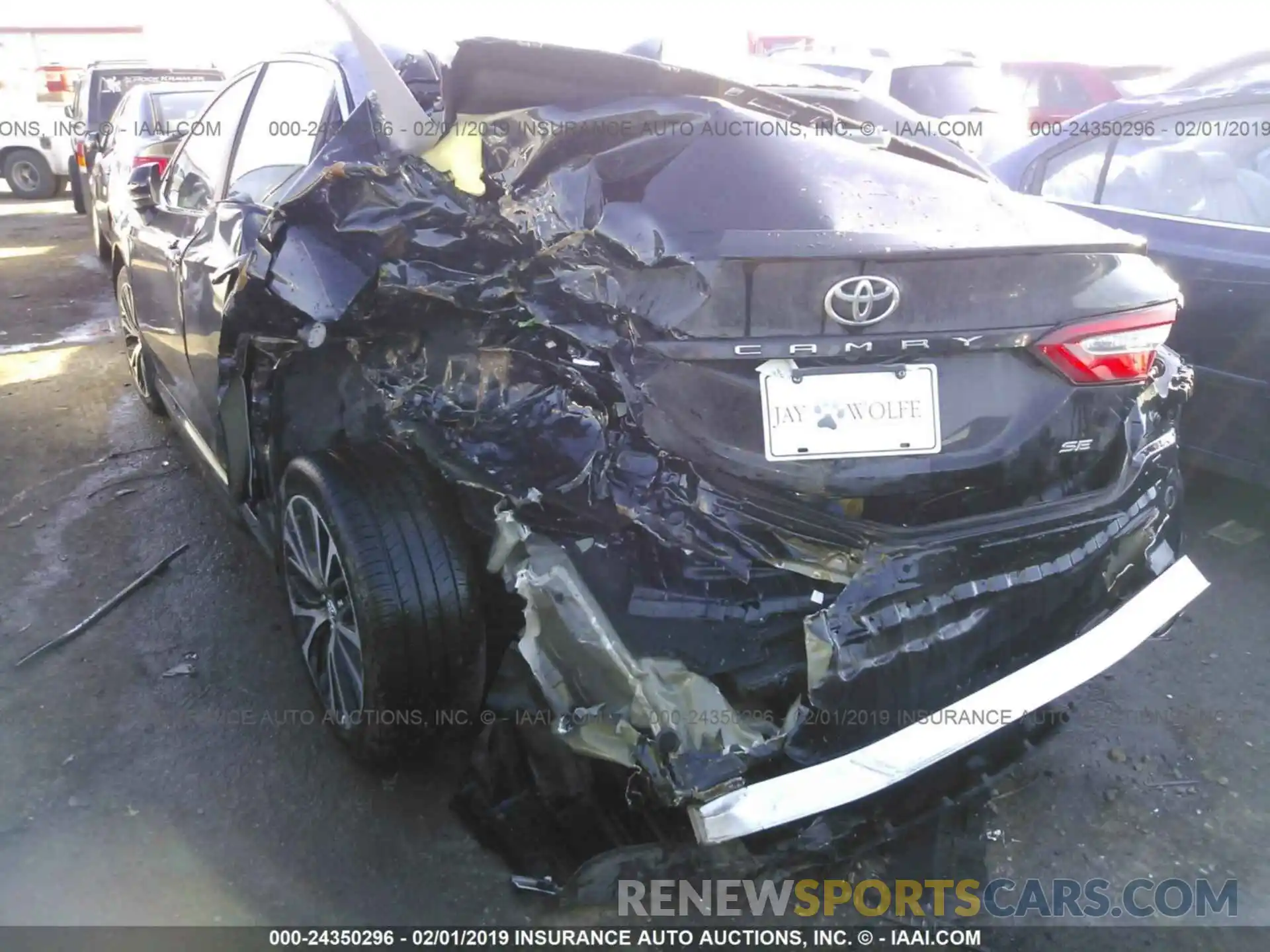 6 Photograph of a damaged car 4T1B11HK4KU717736 TOYOTA CAMRY 2019