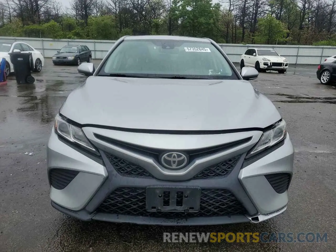 5 Photograph of a damaged car 4T1B11HK4KU717798 TOYOTA CAMRY 2019