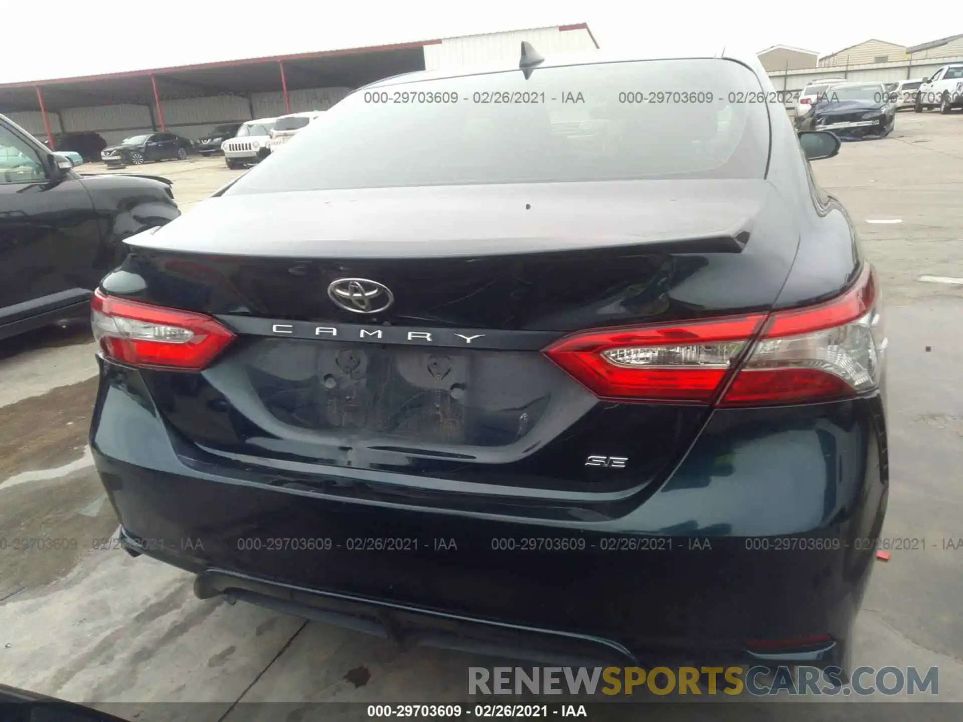 6 Photograph of a damaged car 4T1B11HK4KU717851 TOYOTA CAMRY 2019