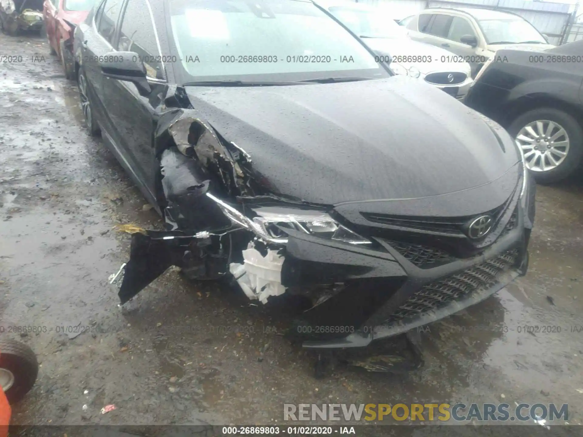 6 Photograph of a damaged car 4T1B11HK4KU719051 TOYOTA CAMRY 2019