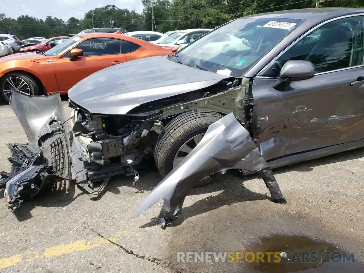 9 Photograph of a damaged car 4T1B11HK4KU719437 TOYOTA CAMRY 2019