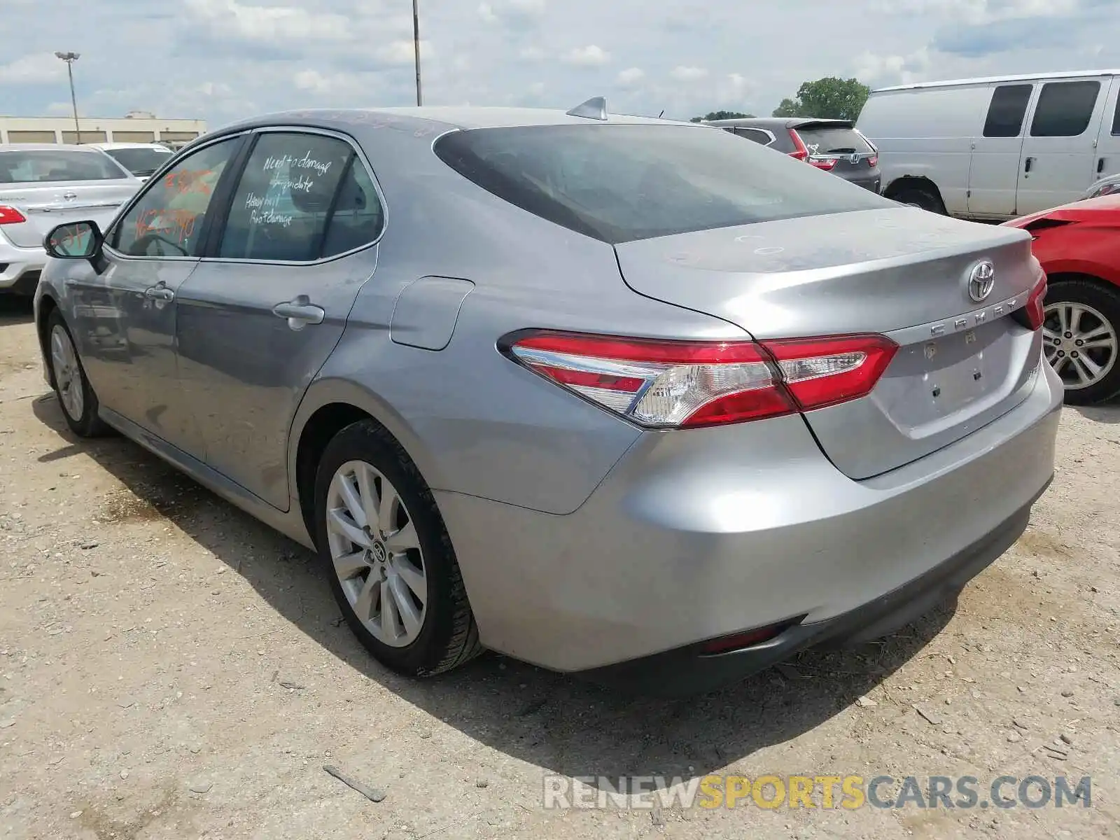 3 Photograph of a damaged car 4T1B11HK4KU719955 TOYOTA CAMRY 2019