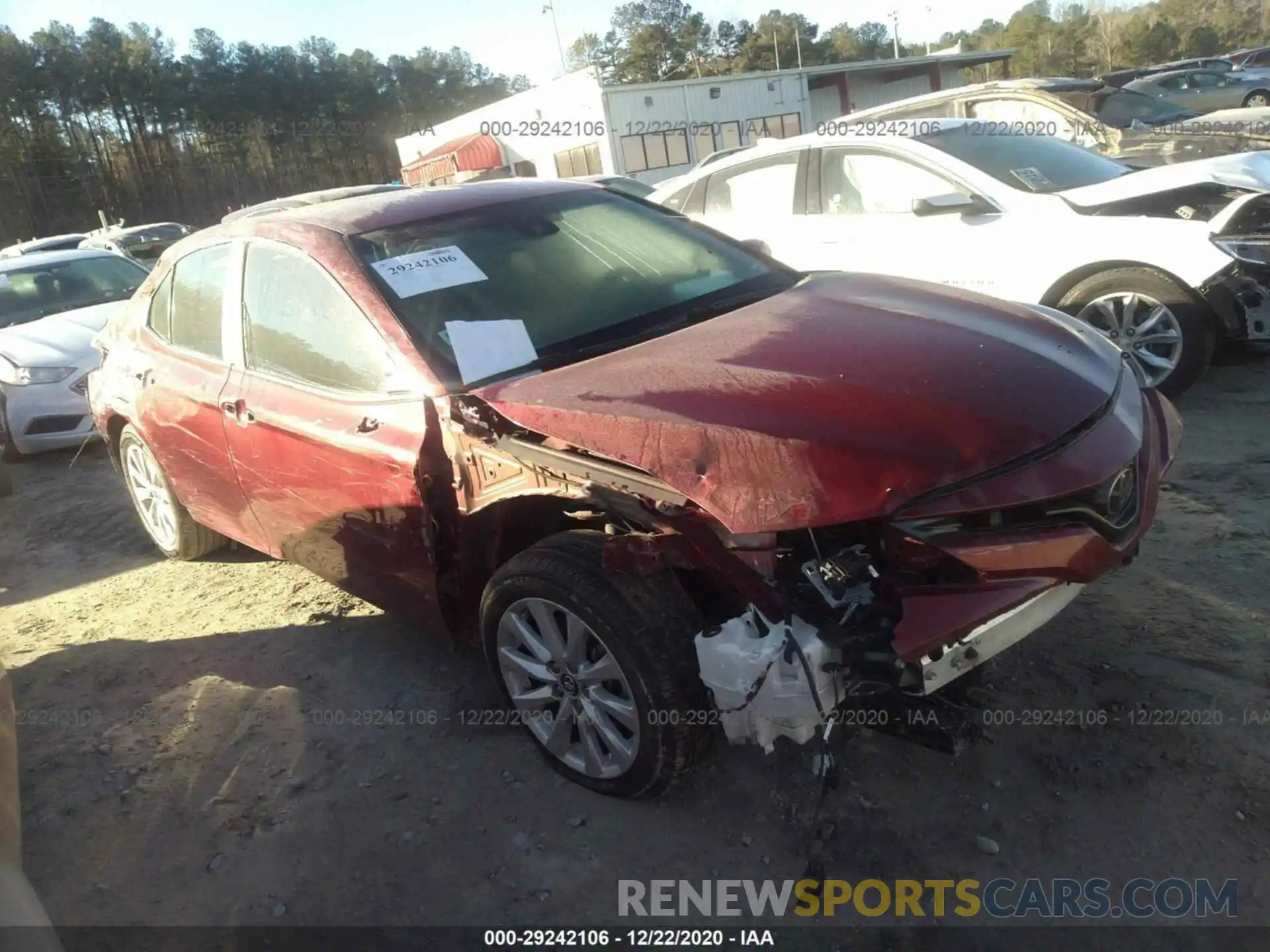 1 Photograph of a damaged car 4T1B11HK4KU720667 TOYOTA CAMRY 2019