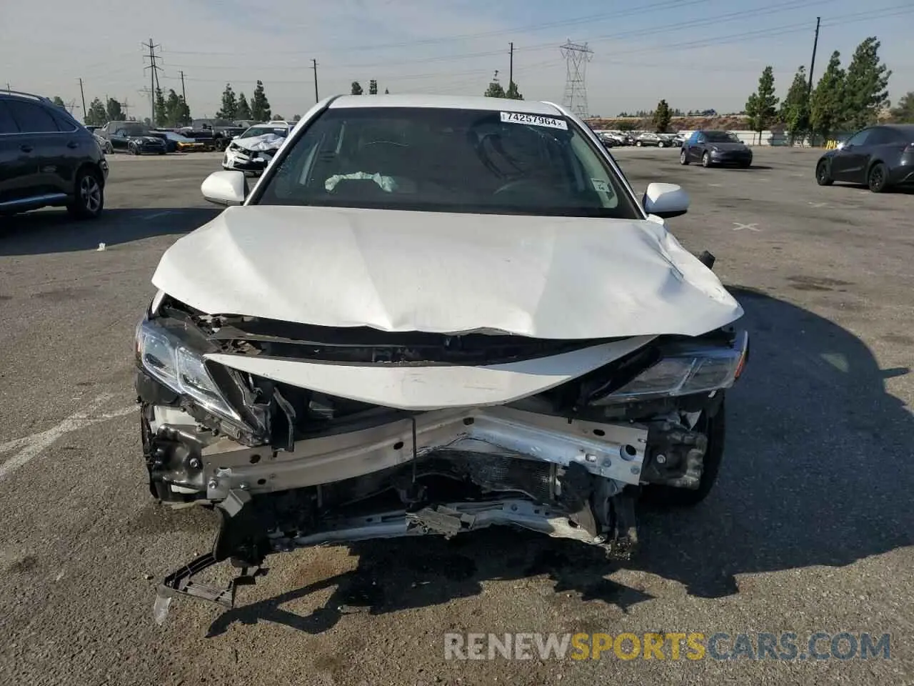 5 Photograph of a damaged car 4T1B11HK4KU721026 TOYOTA CAMRY 2019