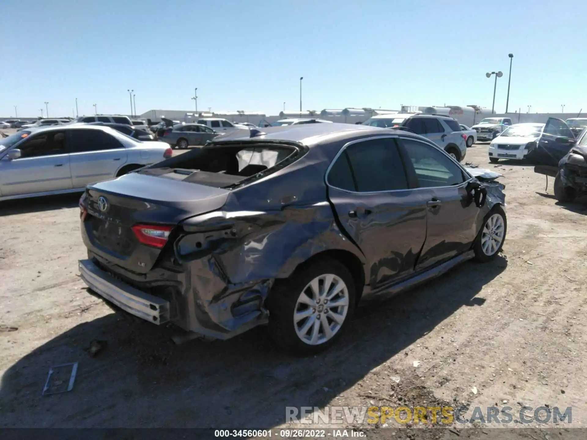 4 Photograph of a damaged car 4T1B11HK4KU722497 TOYOTA CAMRY 2019