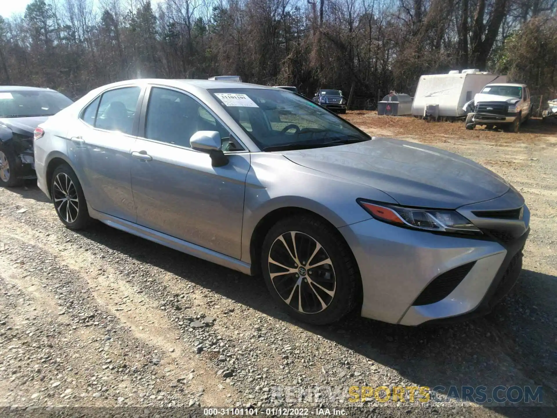 1 Photograph of a damaged car 4T1B11HK4KU722824 TOYOTA CAMRY 2019