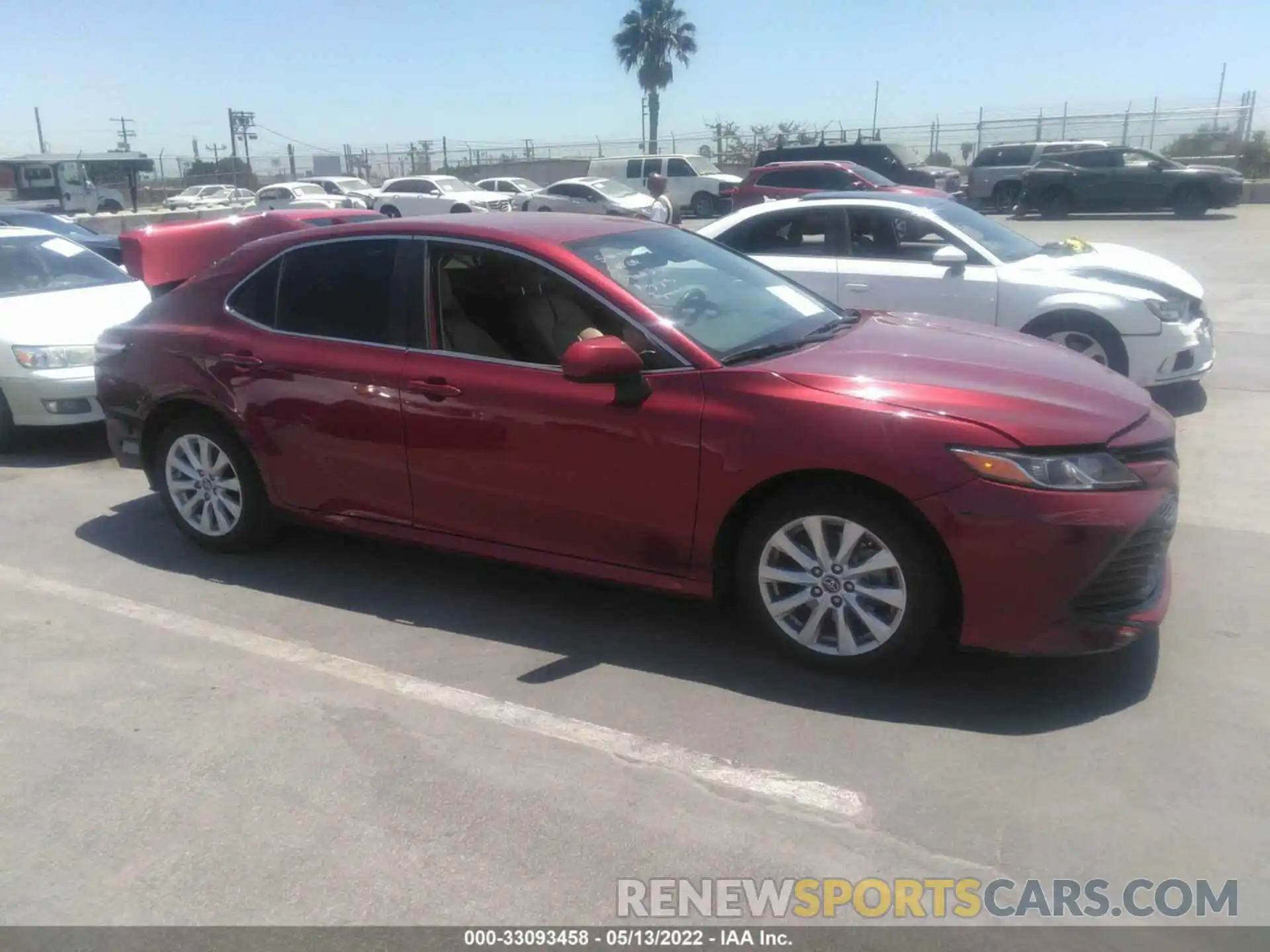 1 Photograph of a damaged car 4T1B11HK4KU727991 TOYOTA CAMRY 2019