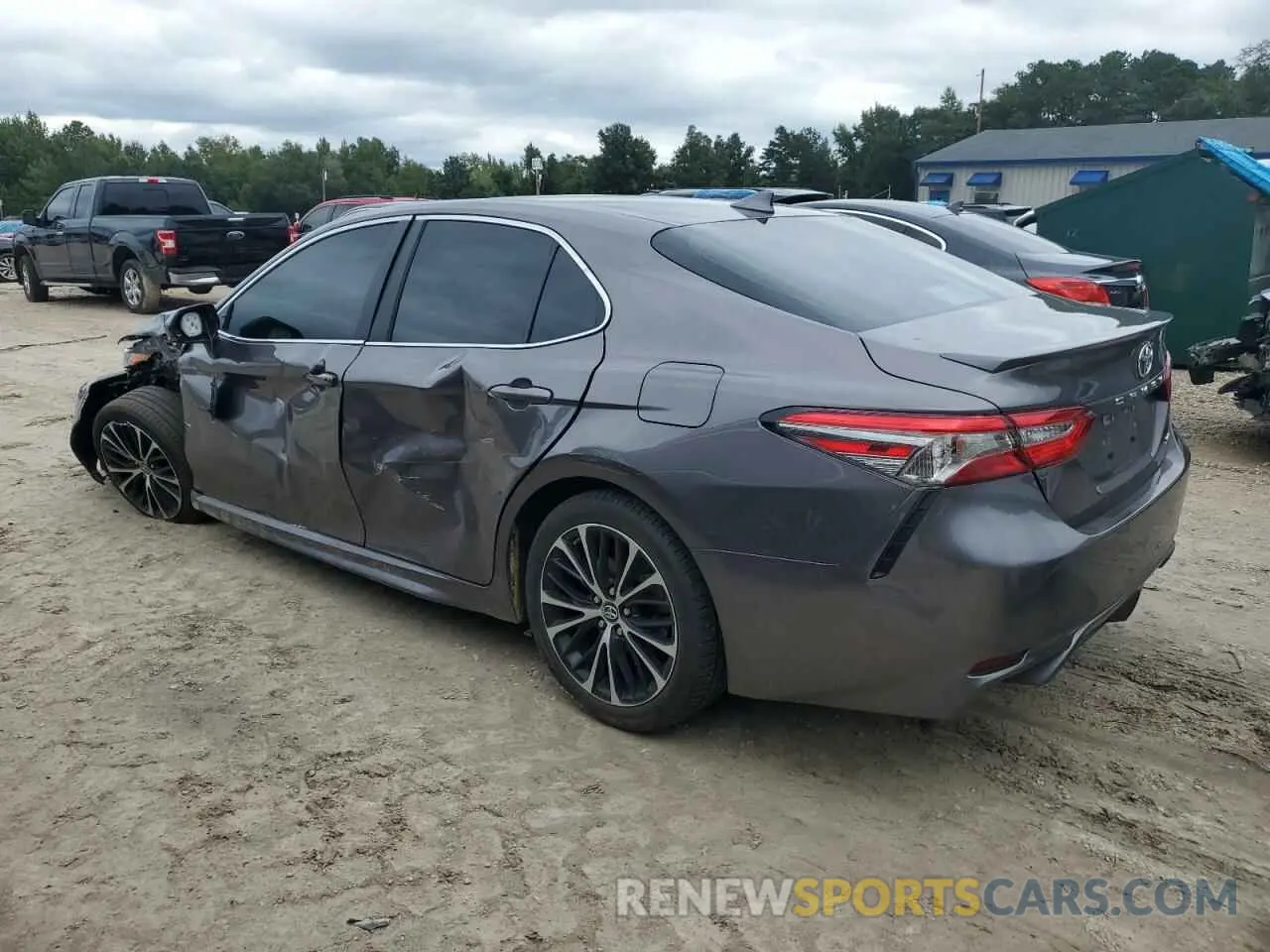2 Photograph of a damaged car 4T1B11HK4KU728302 TOYOTA CAMRY 2019