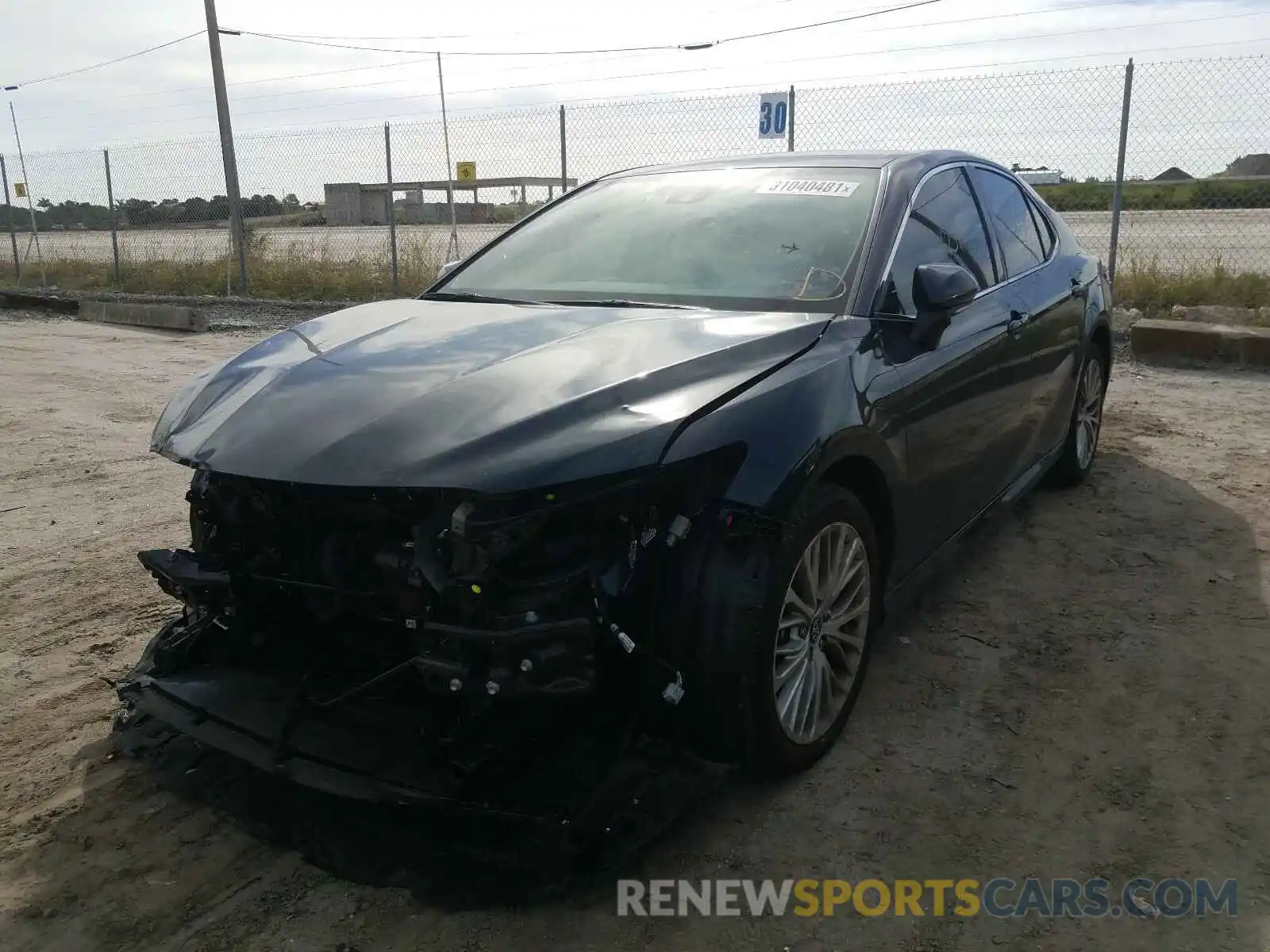 2 Photograph of a damaged car 4T1B11HK4KU728364 TOYOTA CAMRY 2019