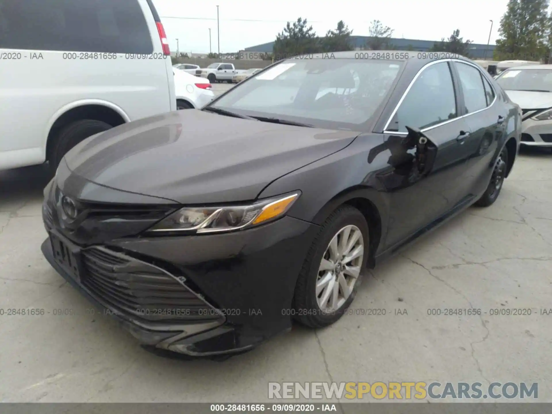 2 Photograph of a damaged car 4T1B11HK4KU729417 TOYOTA CAMRY 2019