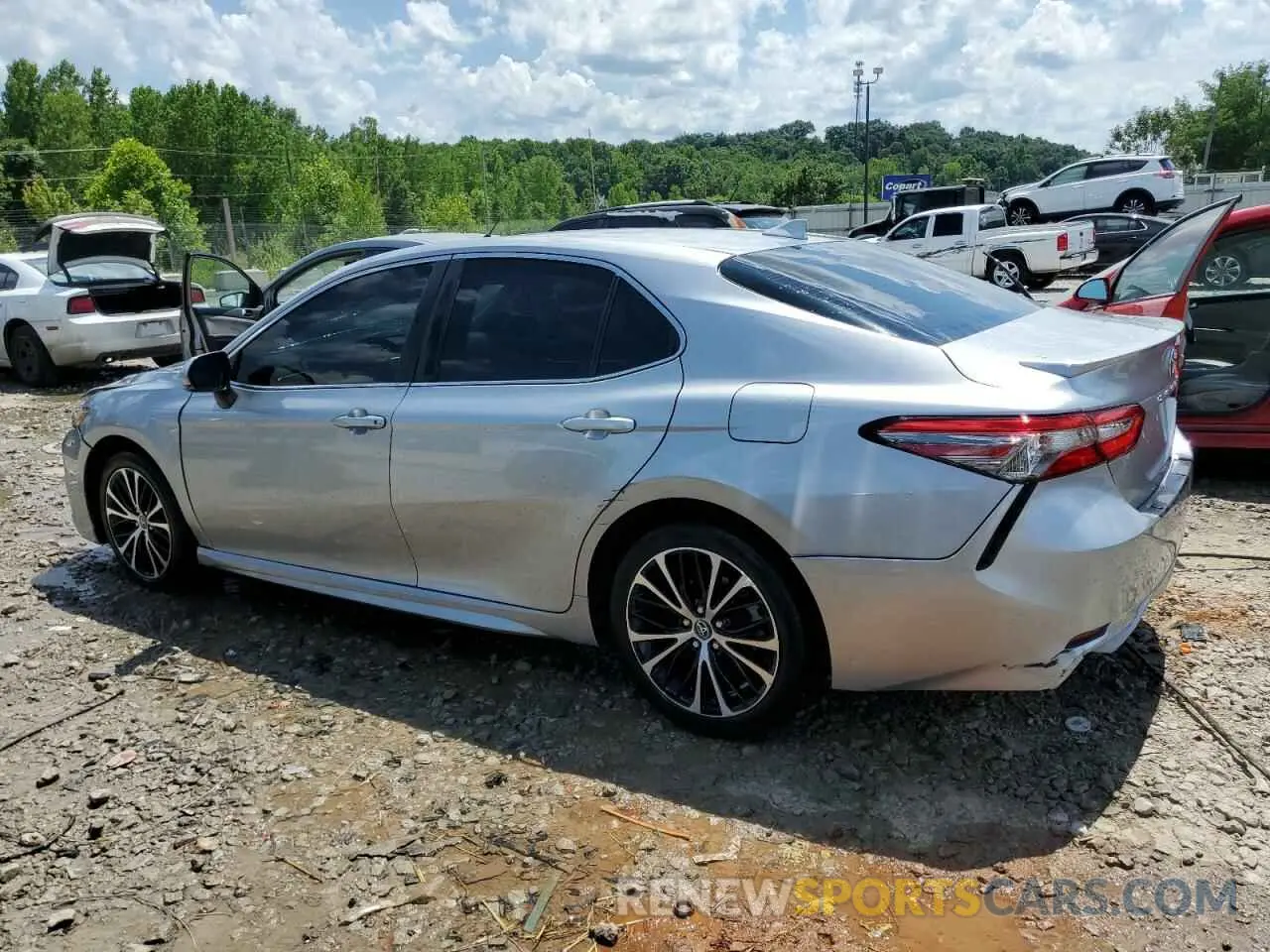 2 Photograph of a damaged car 4T1B11HK4KU734326 TOYOTA CAMRY 2019