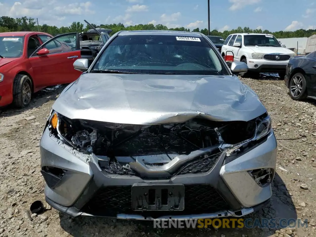 5 Photograph of a damaged car 4T1B11HK4KU734326 TOYOTA CAMRY 2019