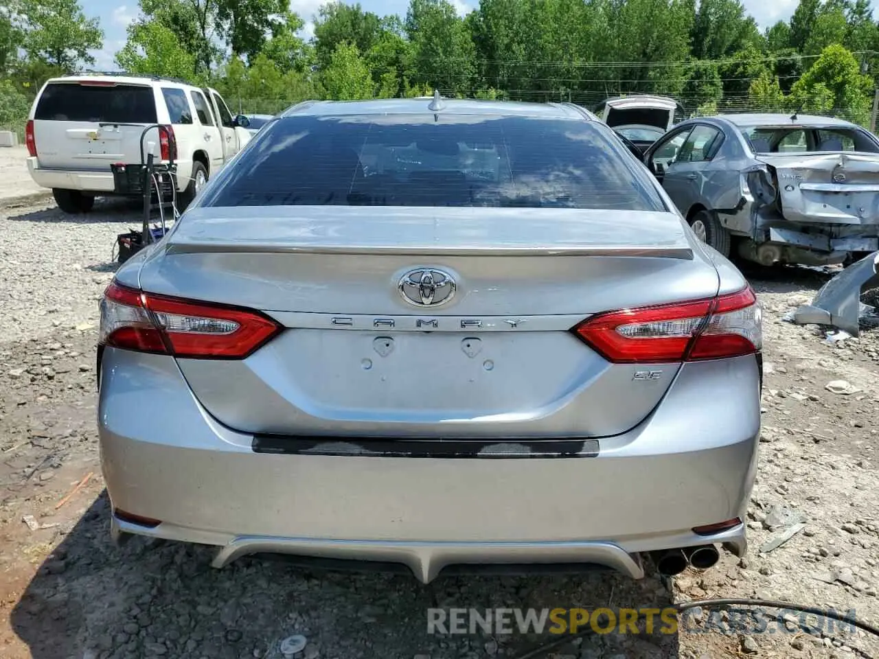 6 Photograph of a damaged car 4T1B11HK4KU734326 TOYOTA CAMRY 2019