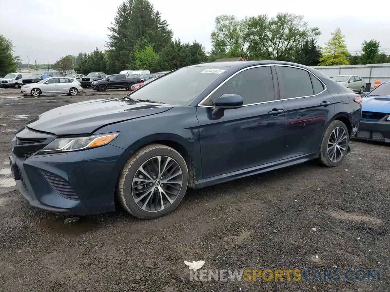 1 Photograph of a damaged car 4T1B11HK4KU736822 TOYOTA CAMRY 2019