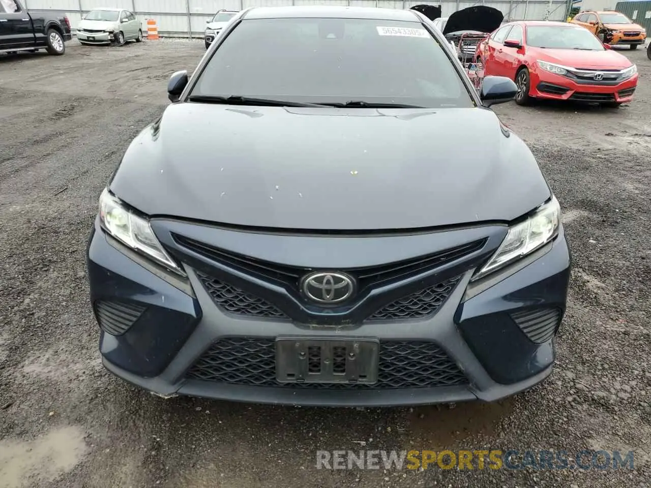 5 Photograph of a damaged car 4T1B11HK4KU736822 TOYOTA CAMRY 2019