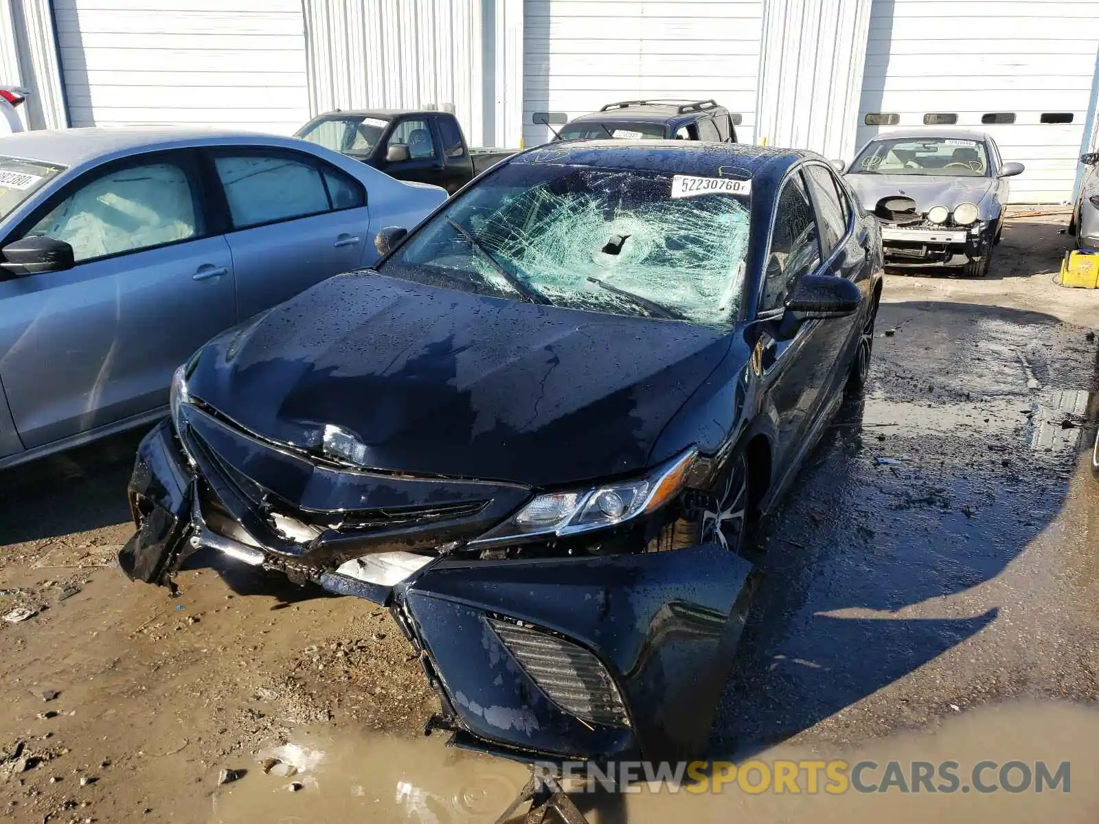 2 Photograph of a damaged car 4T1B11HK4KU740630 TOYOTA CAMRY 2019