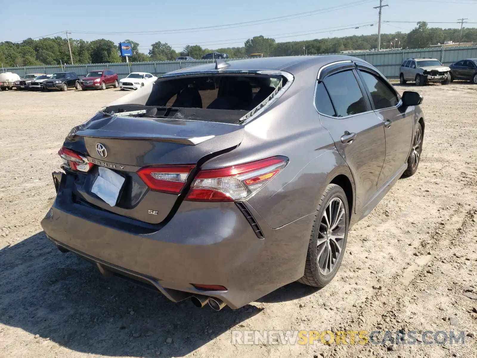 4 Photograph of a damaged car 4T1B11HK4KU742541 TOYOTA CAMRY 2019