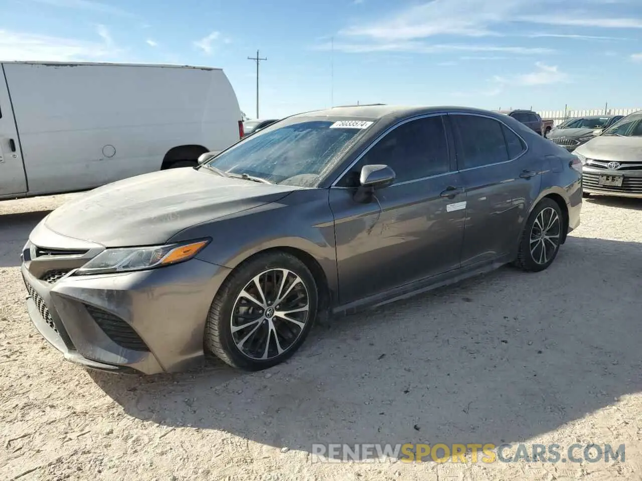 1 Photograph of a damaged car 4T1B11HK4KU743091 TOYOTA CAMRY 2019