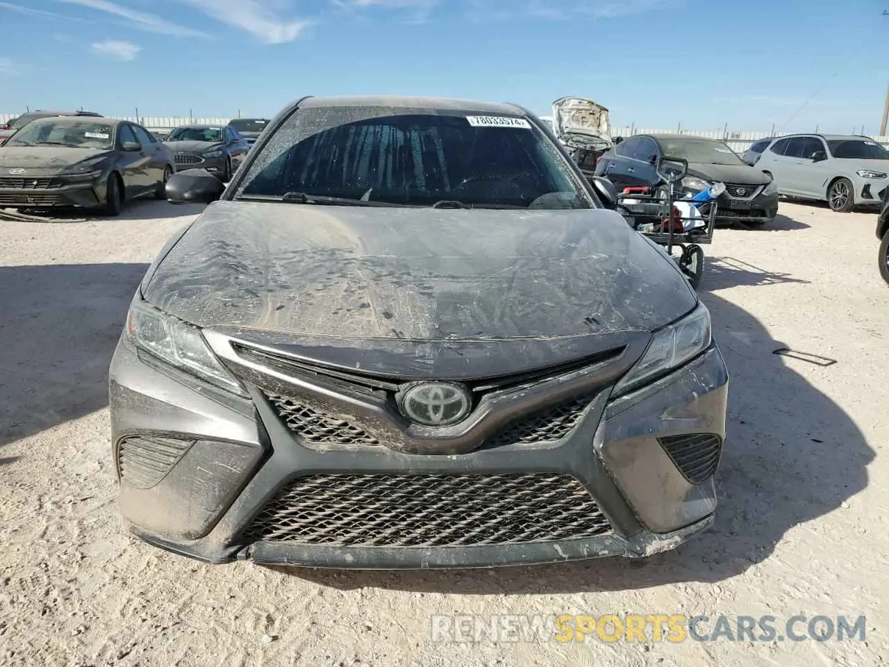 5 Photograph of a damaged car 4T1B11HK4KU743091 TOYOTA CAMRY 2019