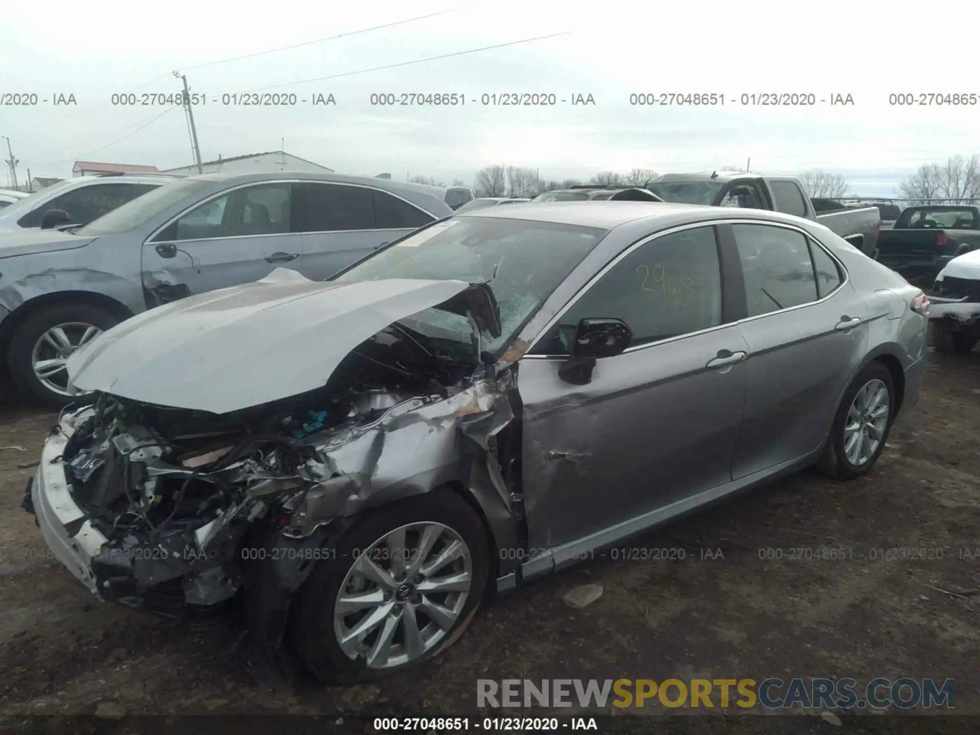 4 Photograph of a damaged car 4T1B11HK4KU743107 TOYOTA CAMRY 2019