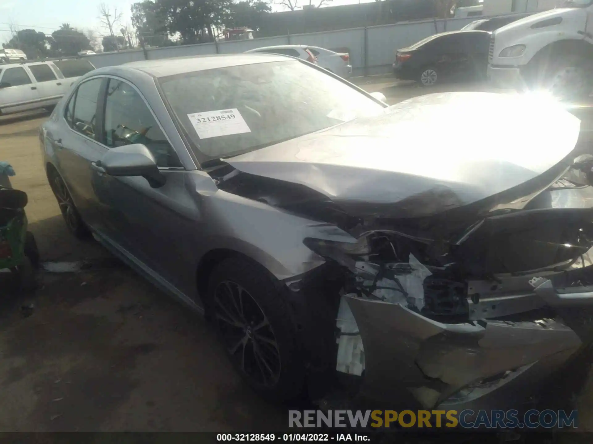 1 Photograph of a damaged car 4T1B11HK4KU743897 TOYOTA CAMRY 2019