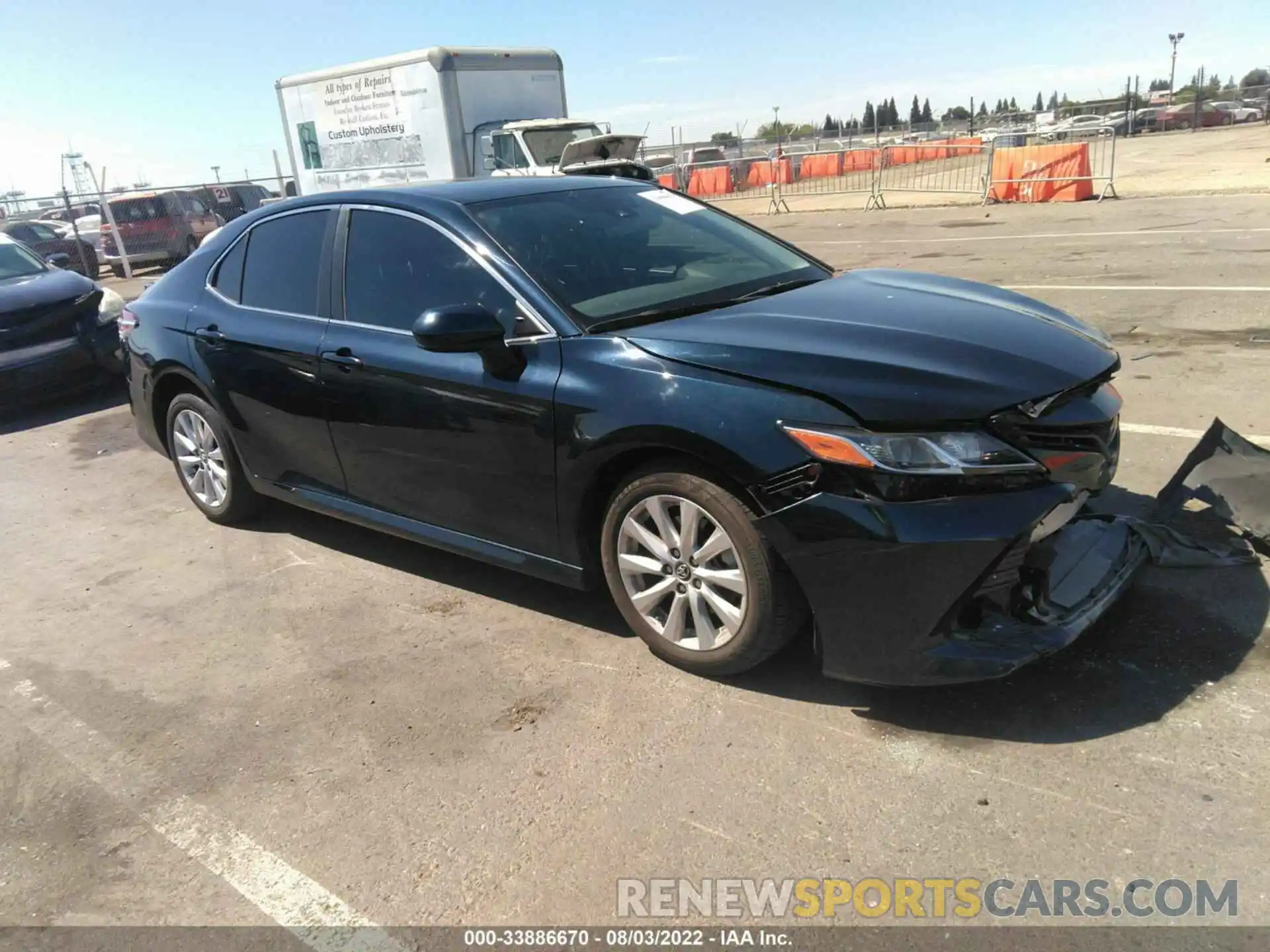 1 Photograph of a damaged car 4T1B11HK4KU746797 TOYOTA CAMRY 2019