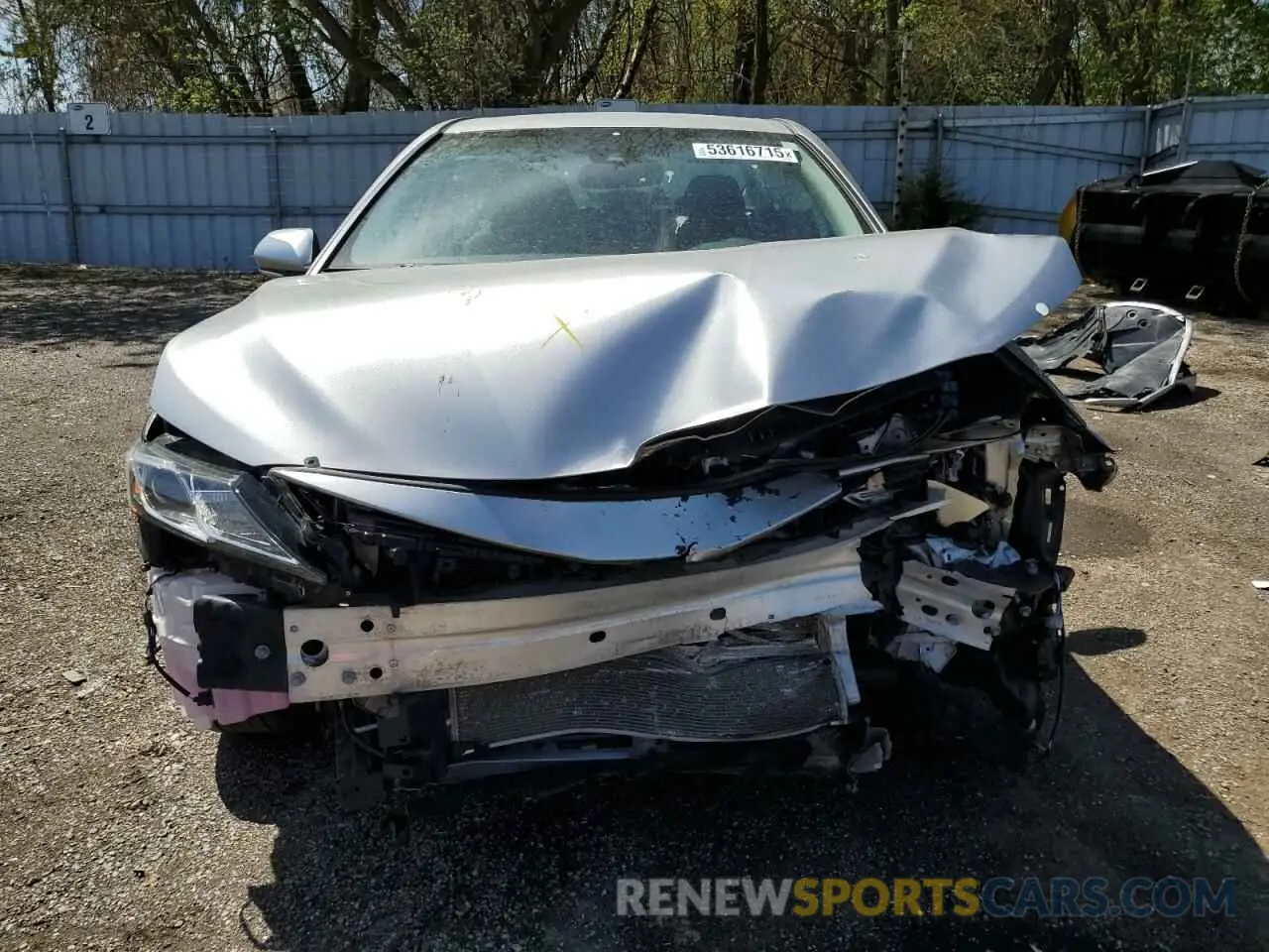 5 Photograph of a damaged car 4T1B11HK4KU748971 TOYOTA CAMRY 2019