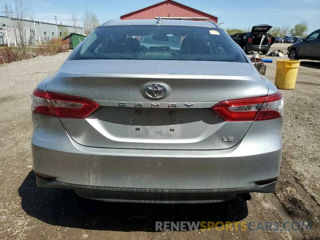 6 Photograph of a damaged car 4T1B11HK4KU748971 TOYOTA CAMRY 2019