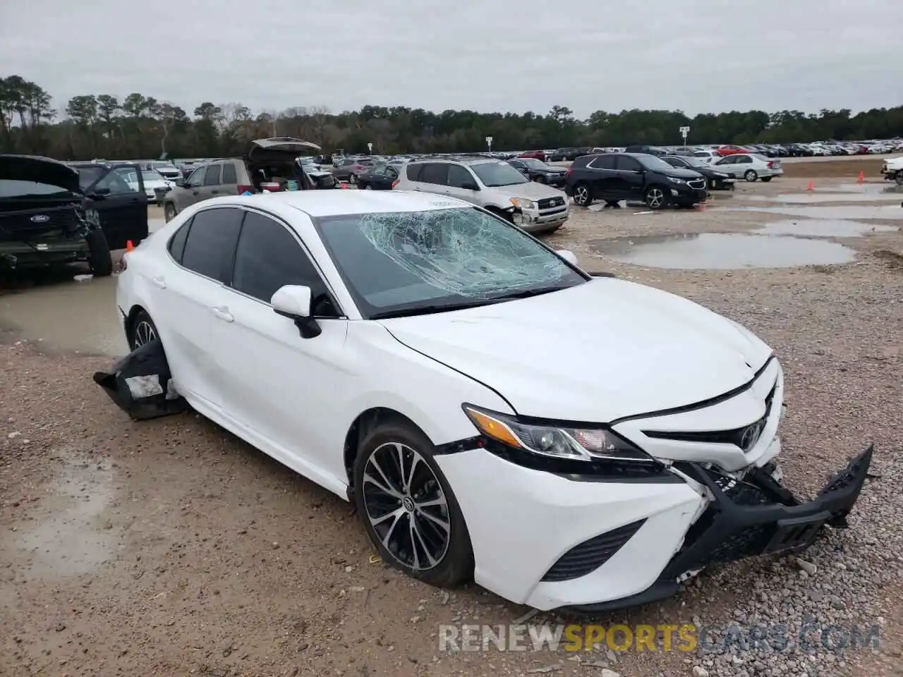 1 Photograph of a damaged car 4T1B11HK4KU751661 TOYOTA CAMRY 2019