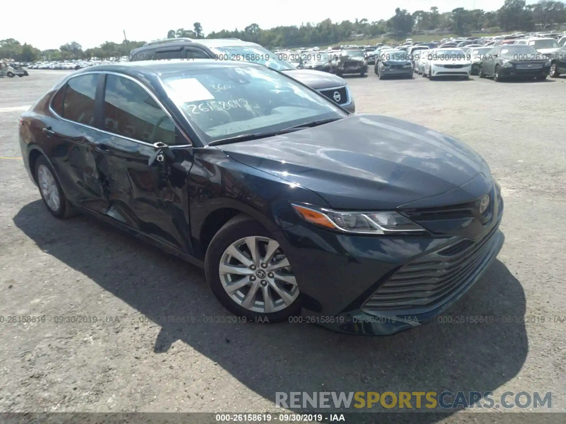 1 Photograph of a damaged car 4T1B11HK4KU753071 TOYOTA CAMRY 2019