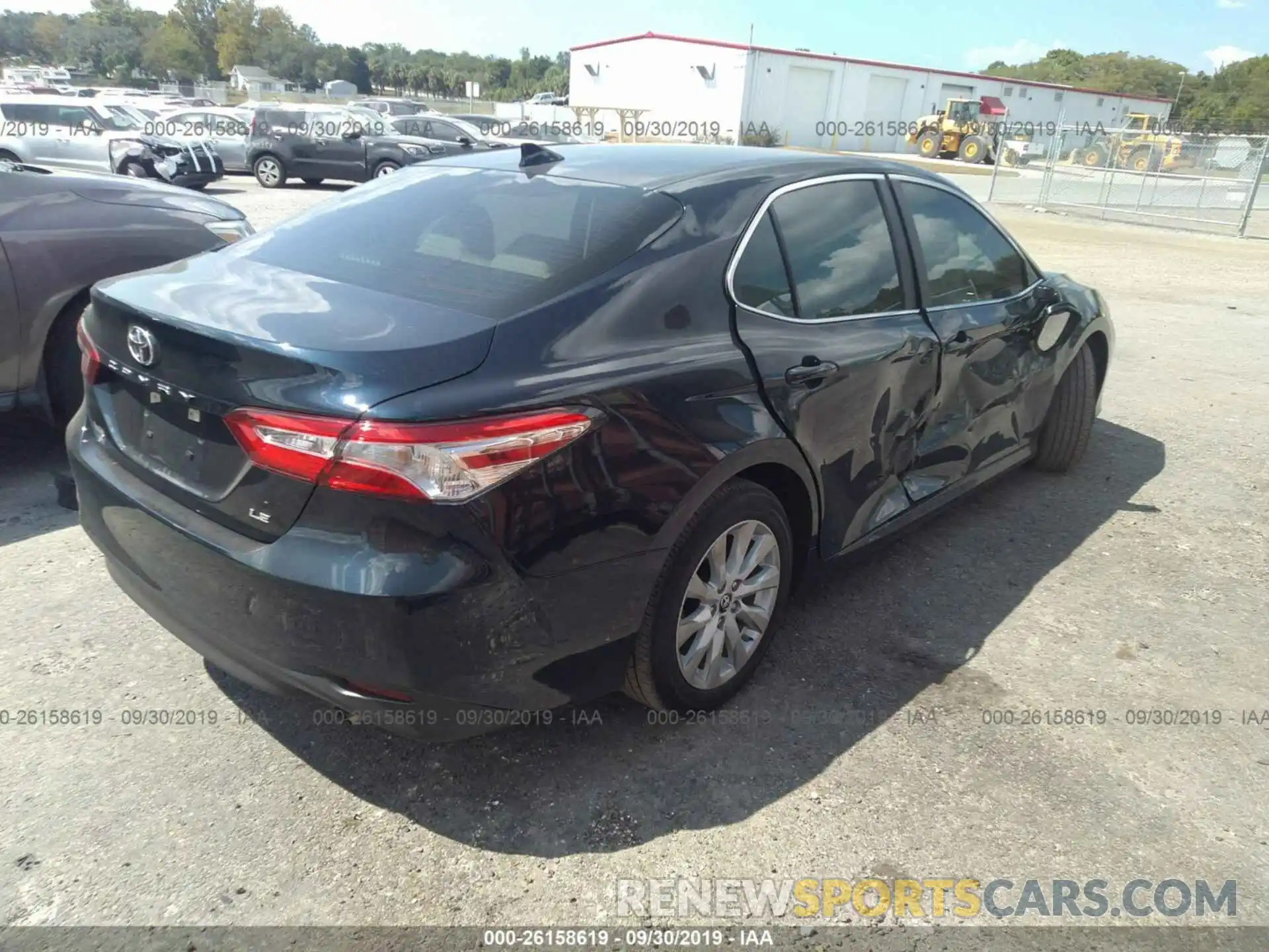 4 Photograph of a damaged car 4T1B11HK4KU753071 TOYOTA CAMRY 2019