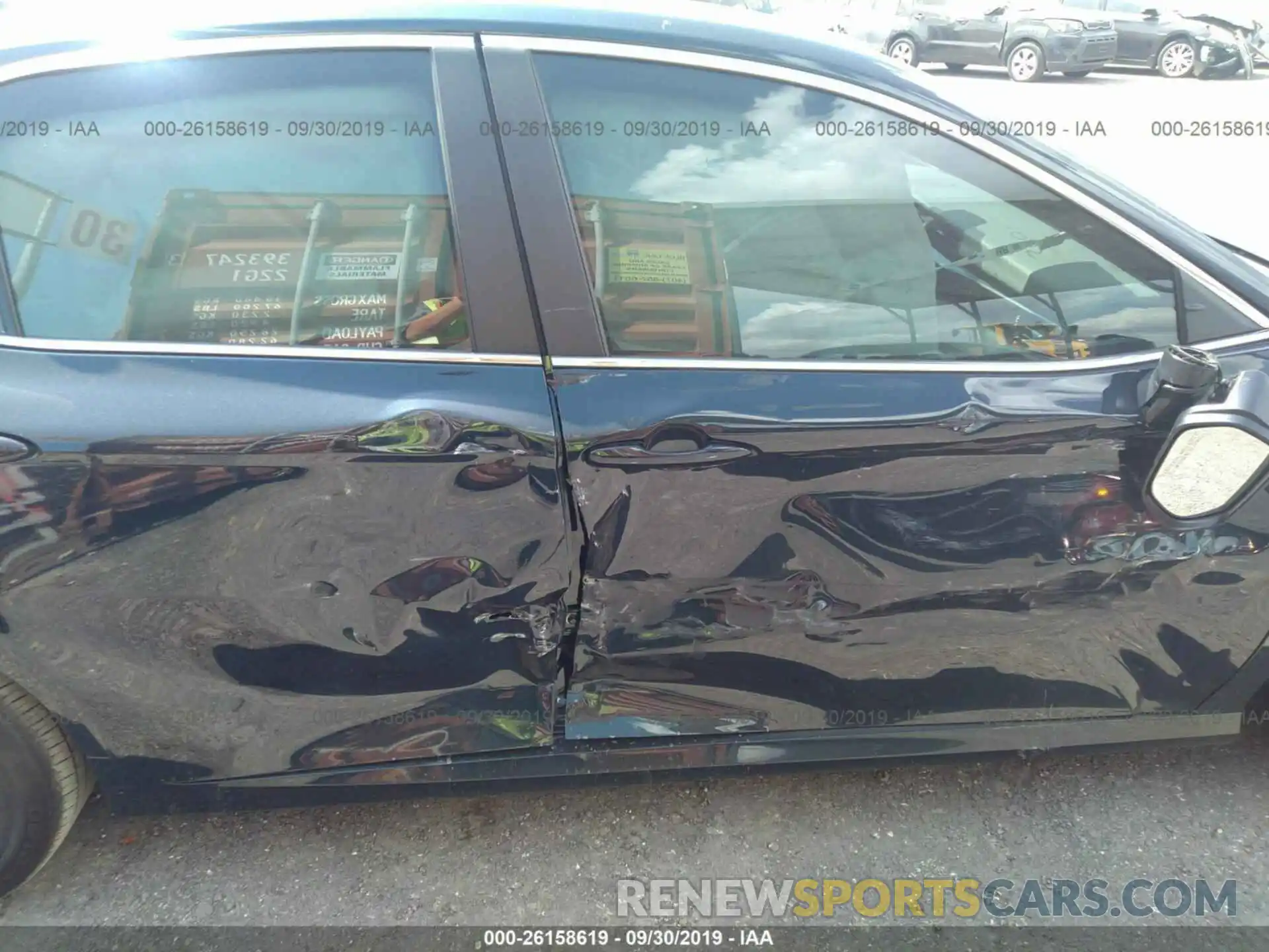 6 Photograph of a damaged car 4T1B11HK4KU753071 TOYOTA CAMRY 2019