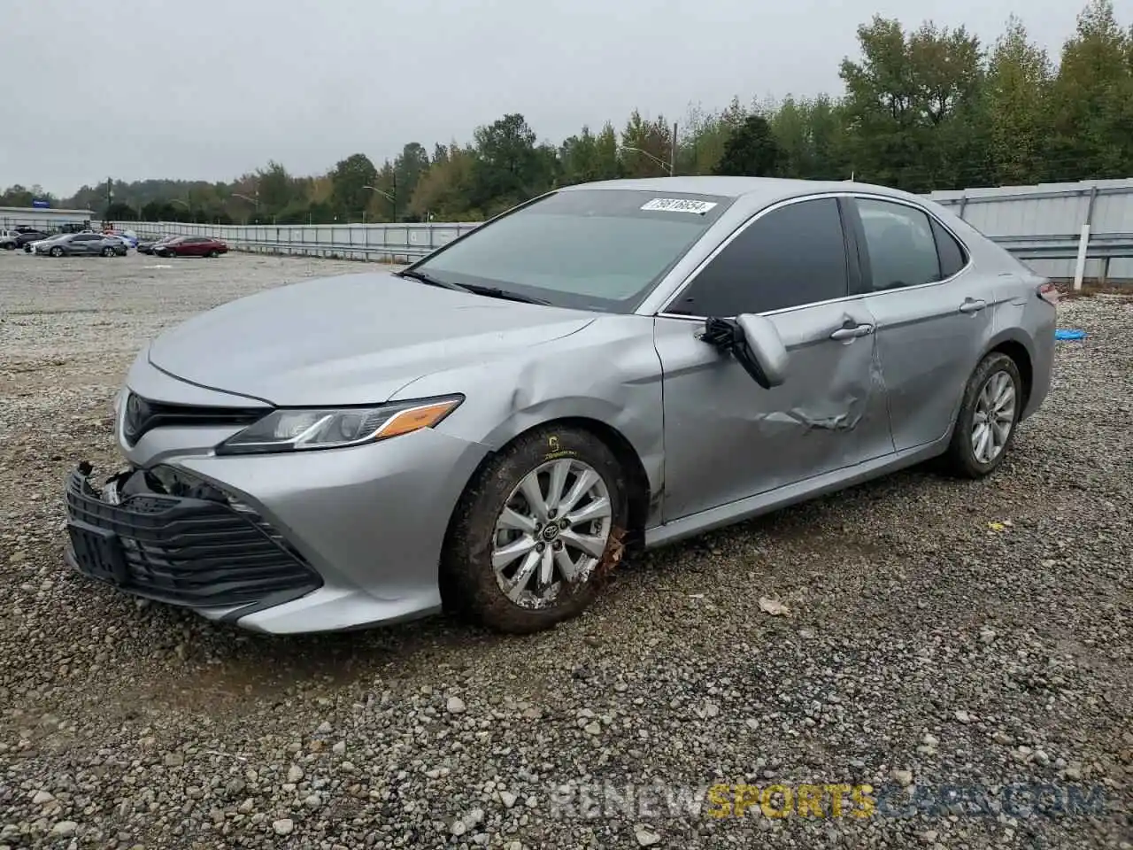 1 Photograph of a damaged car 4T1B11HK4KU753572 TOYOTA CAMRY 2019