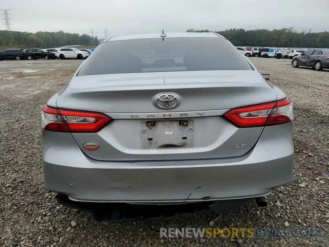 6 Photograph of a damaged car 4T1B11HK4KU753572 TOYOTA CAMRY 2019