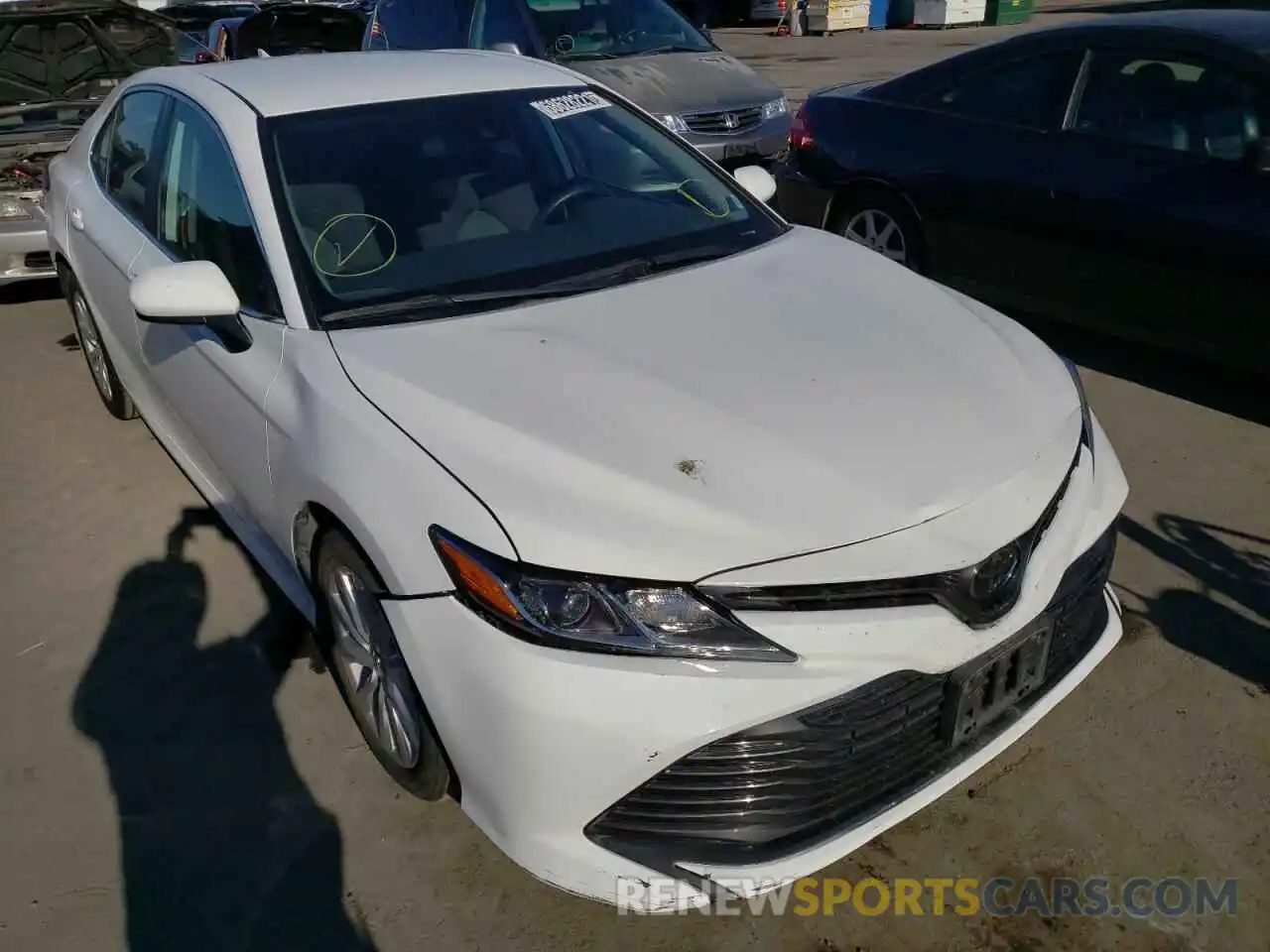 1 Photograph of a damaged car 4T1B11HK4KU753913 TOYOTA CAMRY 2019