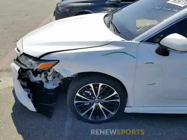 9 Photograph of a damaged car 4T1B11HK4KU755001 TOYOTA CAMRY 2019