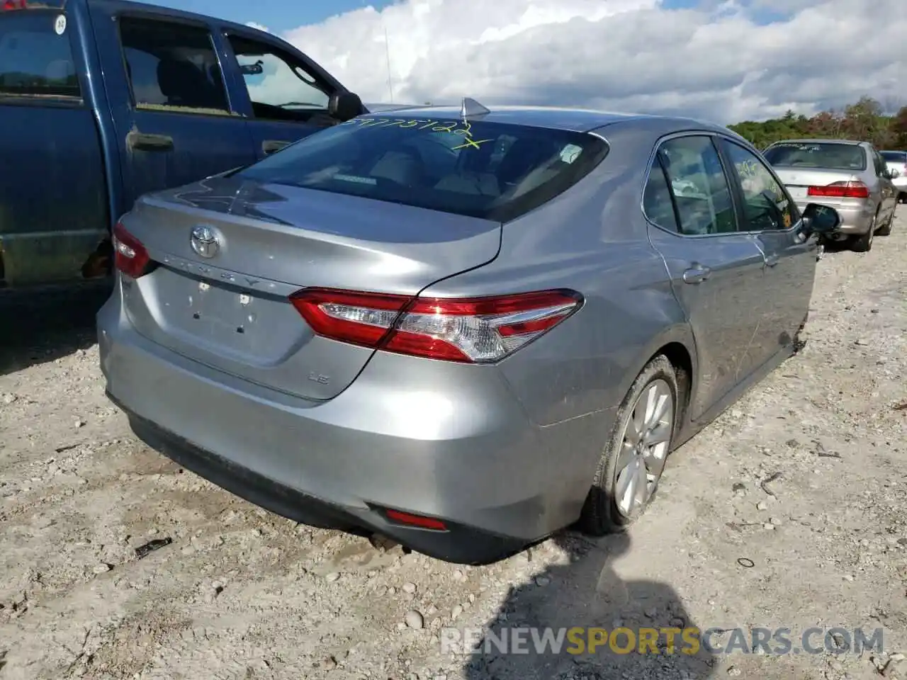 4 Photograph of a damaged car 4T1B11HK4KU756245 TOYOTA CAMRY 2019